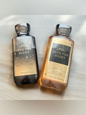 NEW Bath & Body Works Into The Night Body Lotion & Body Wash Duo Sealed